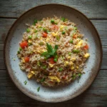 quick 15 minute egg fried rice