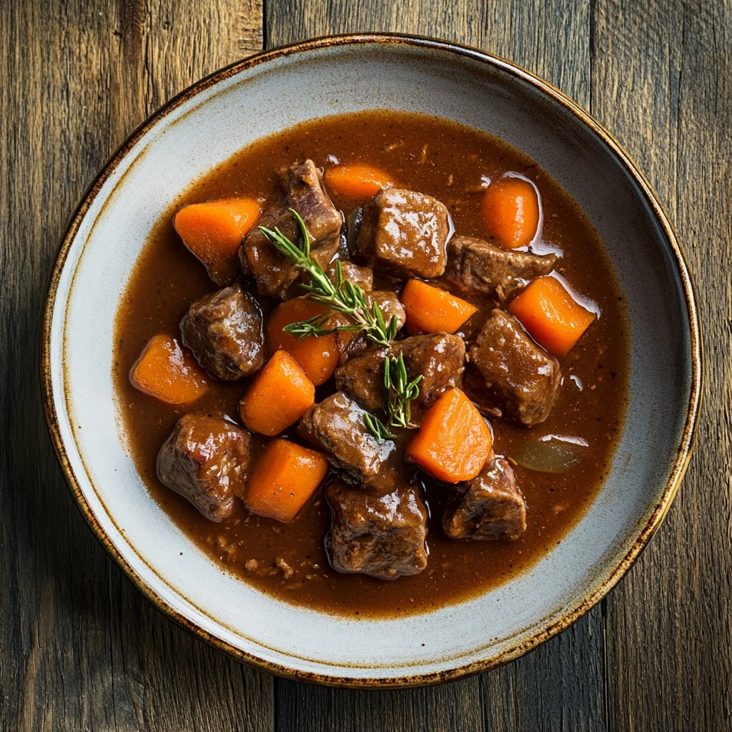 slow cooker beef stew with carrots ingredients