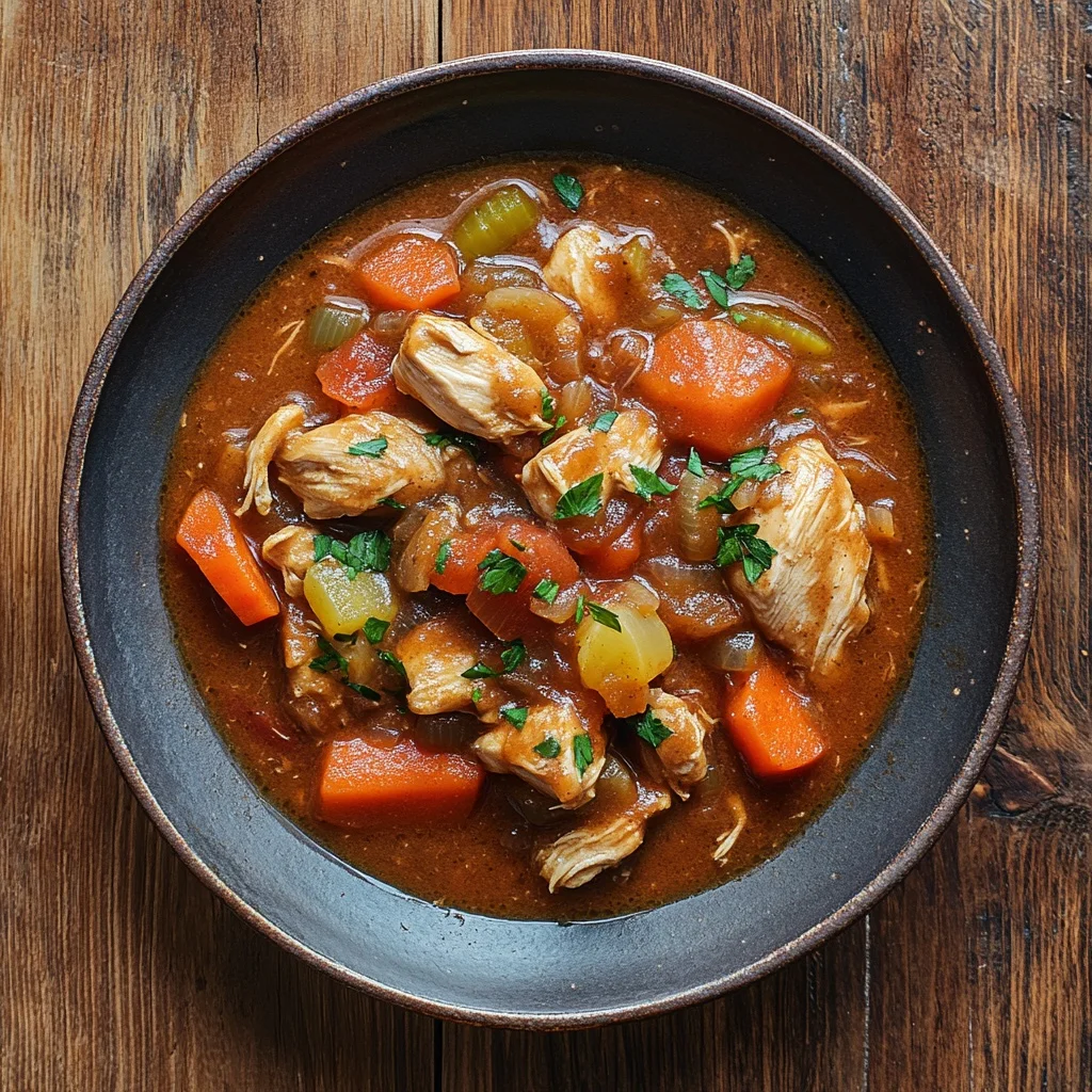 slow cooker chicken stew recipe ingredients