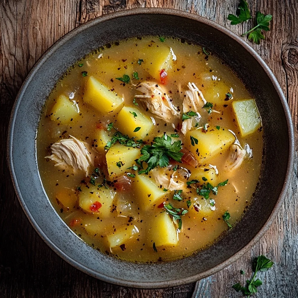 crockpot chicken and potato soup ingredients