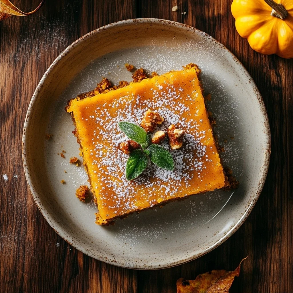 pumpkin bars ingredients