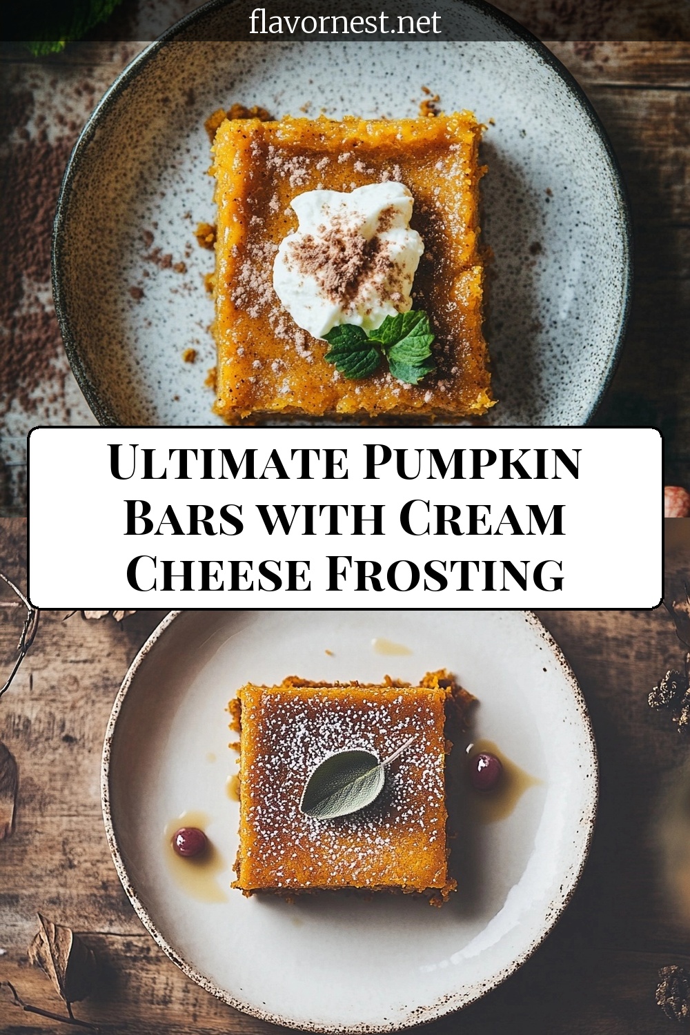 pumpkin bars pin