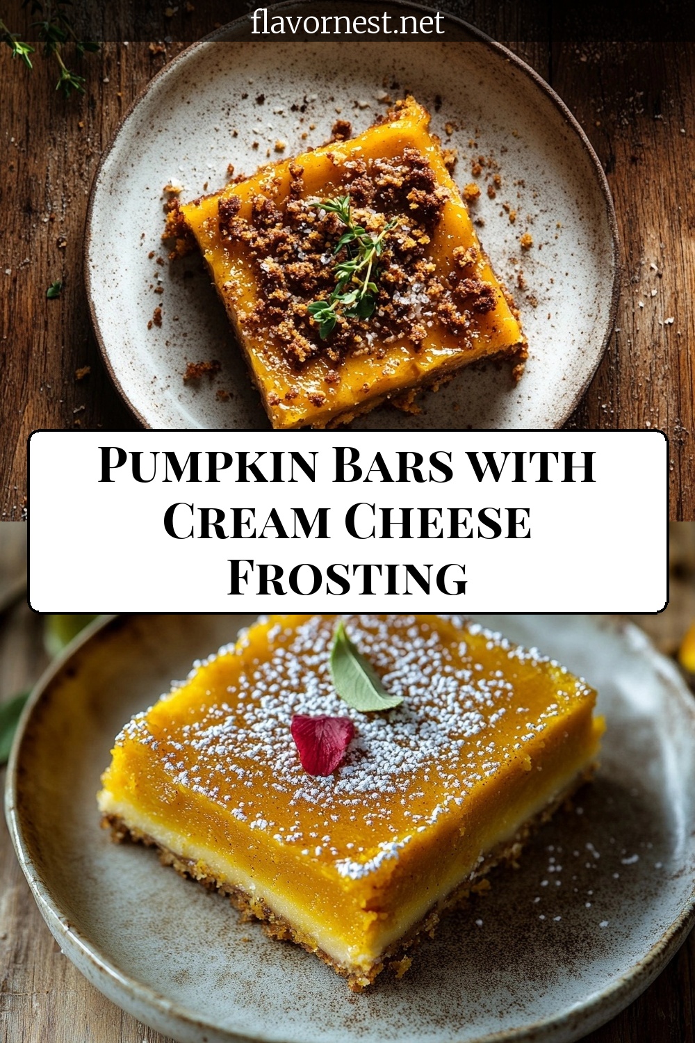 pumpkin recipes pumpkin bars pin