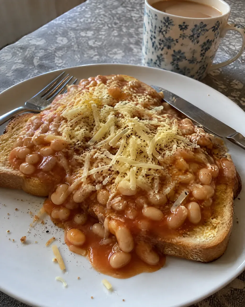 British Beans on Toast with Homemade Baked Beans (The Light Tomato Sauce From Scratch)