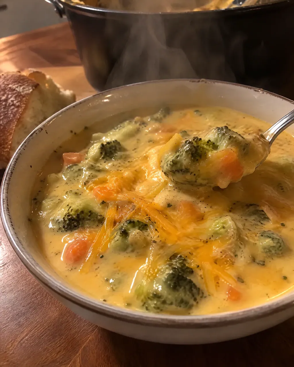 Broccoli Cheese Soup That Never Turns Grainy