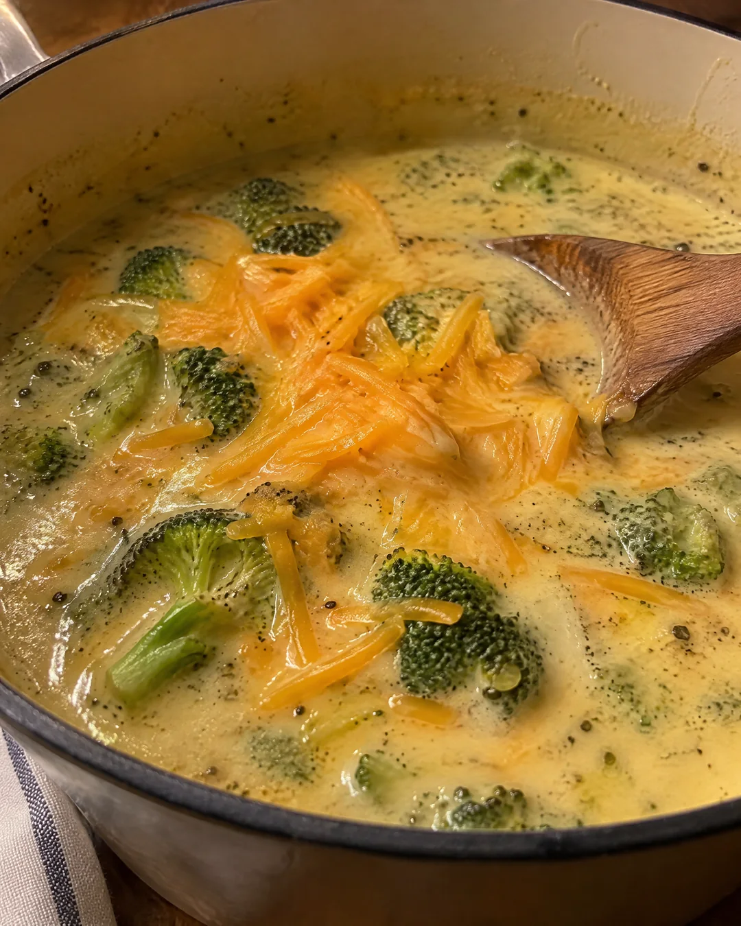 Broccoli Cheese Soup That Never Turns Grainy