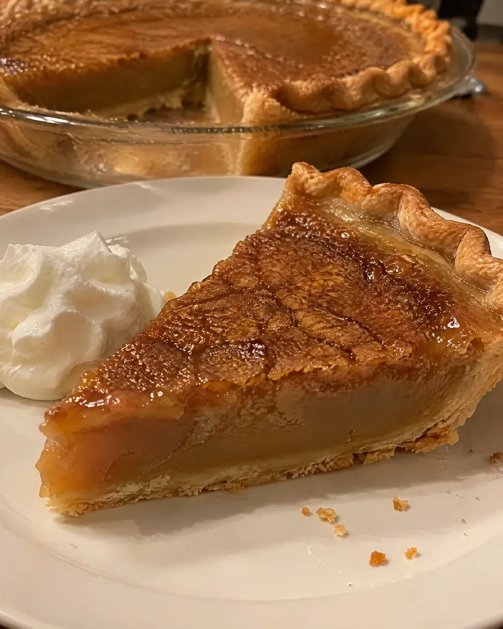 Old-Fashioned Brown Sugar Pie (A Caramel Custard Pie From the Pantry)