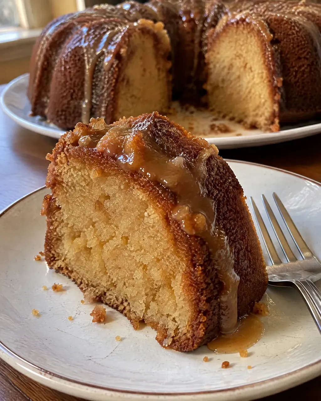 Brown Sugar Pound Cake (and Why the Crack on Top Means You Did It Right)