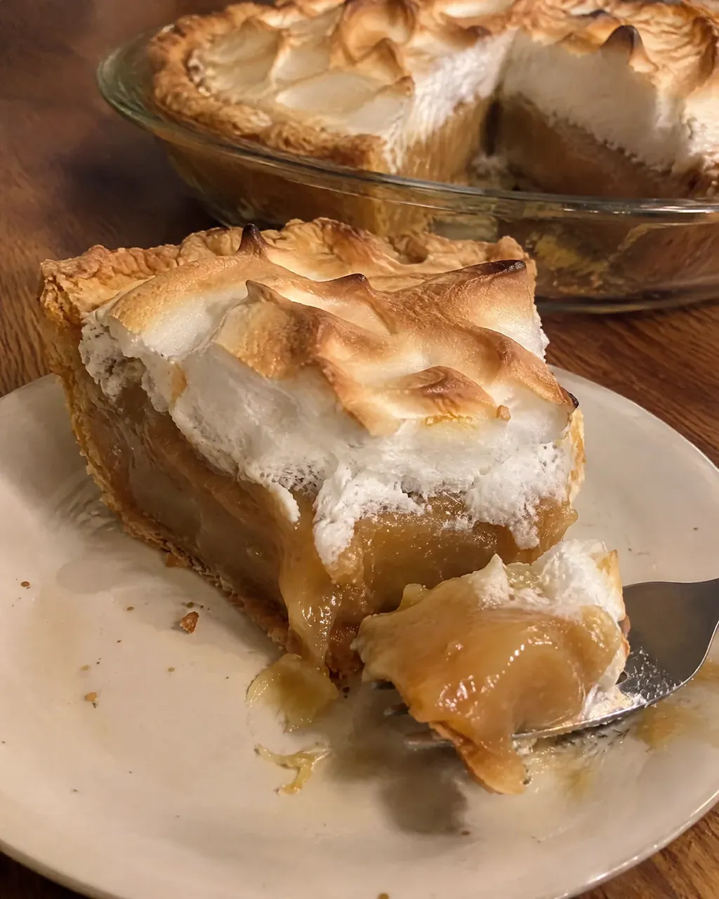 Old-Fashioned Butterscotch Pie with Meringue
