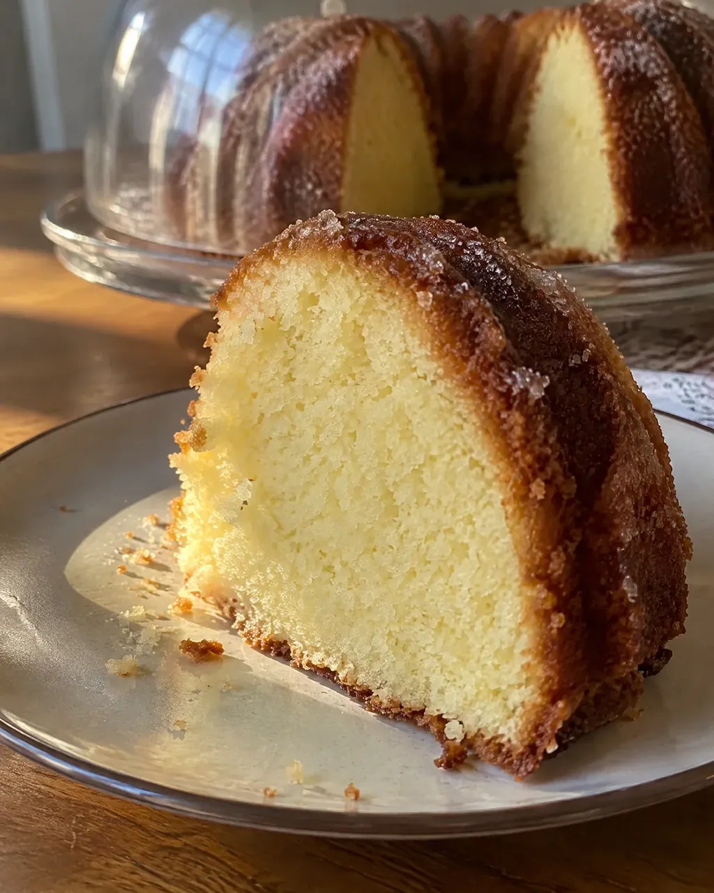 Cream Cheese Pound Cake (The Cold Oven Recipe)