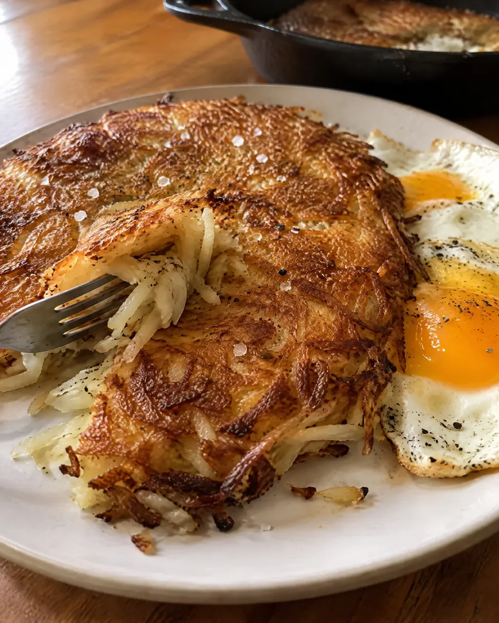 Crispy Hash Browns (The Dish Towel Trick for Diner-Style Potatoes)
