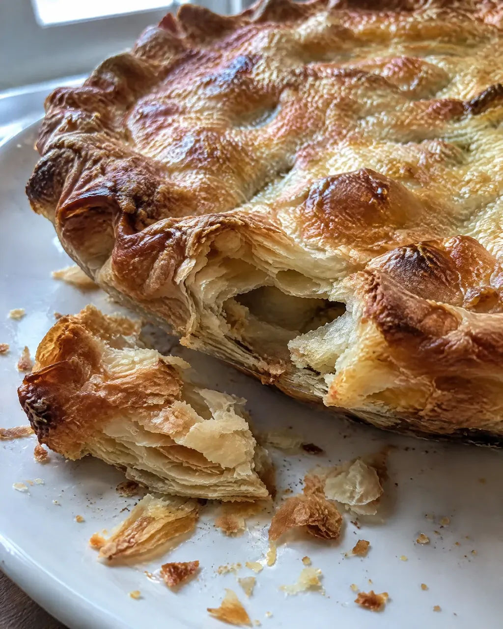 Old-Fashioned All-Butter Pie Crust (Ice Water and Vinegar)